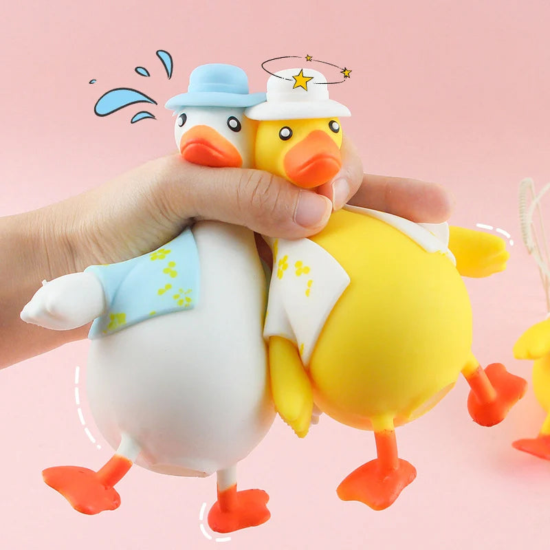 🐥Brinquedos anti-stress vestindo um pato