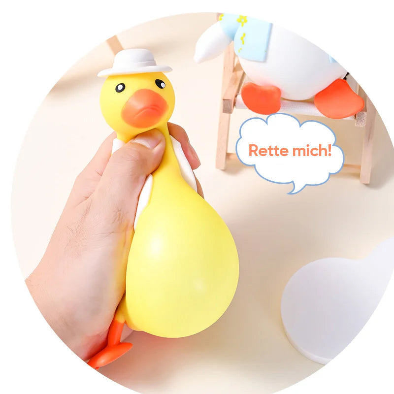 🐥Brinquedos anti-stress vestindo um pato