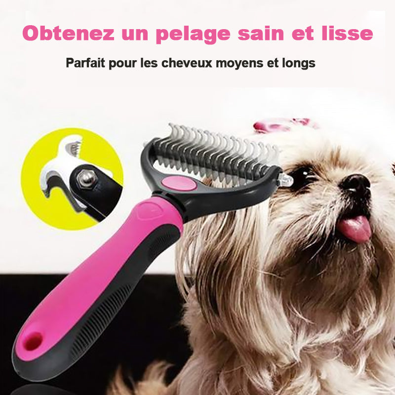 Brosse de toilettage pour animaux de compagnie